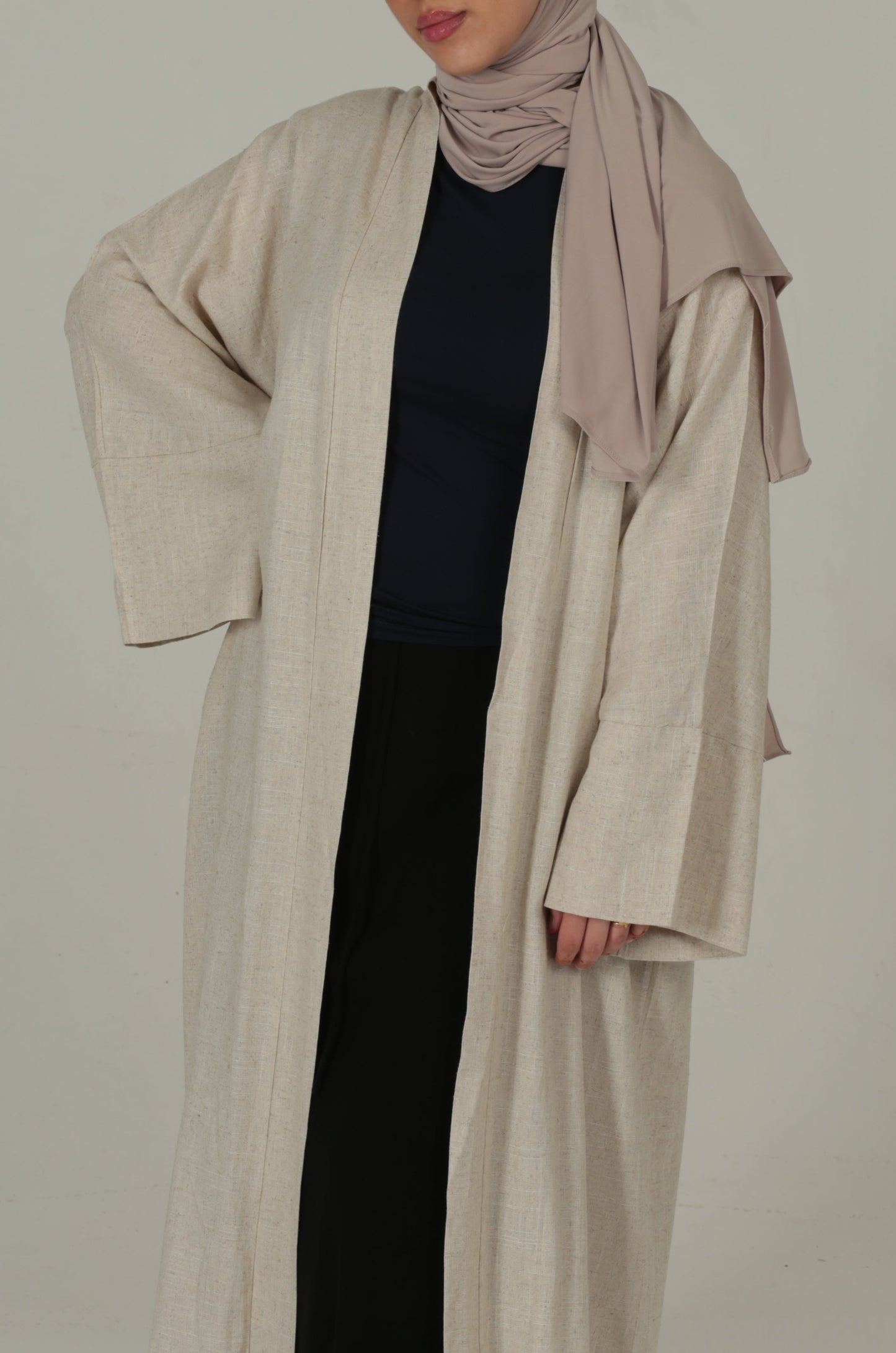 Linen Abaya "Yasmine"