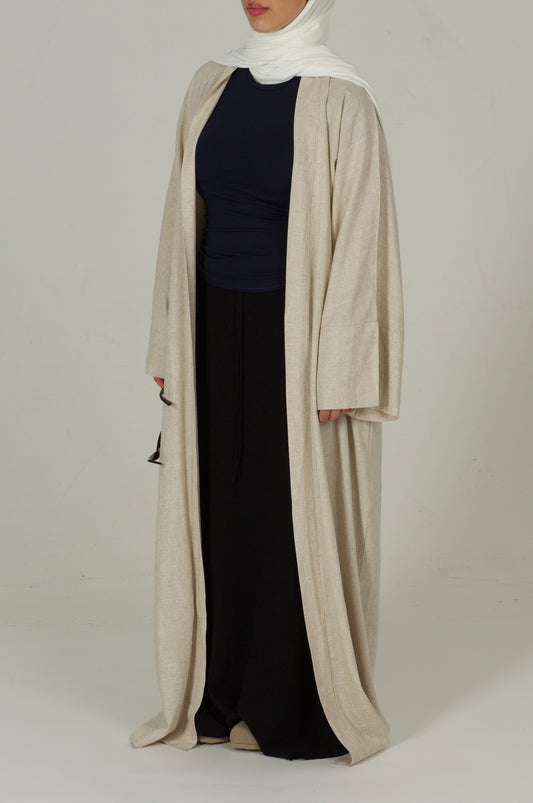 Linen Abaya "Yasmine"